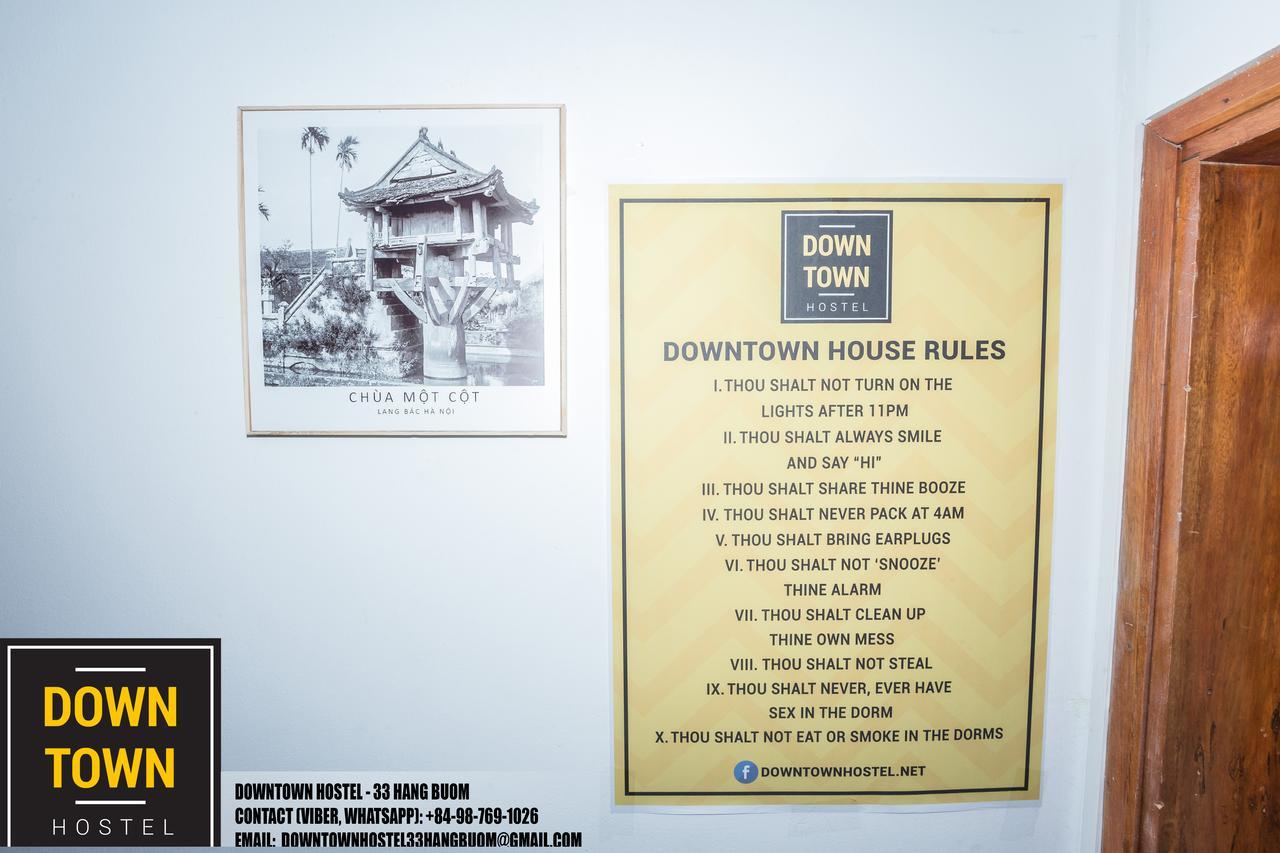 Downtown Hostel Hanoi Exterior photo